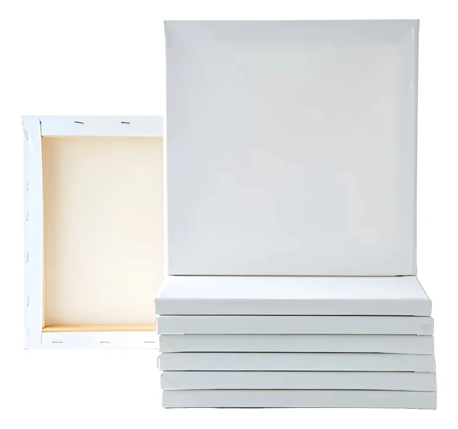 Bastidor artesanal 20x20 - ARTESANALES - Alba Artística