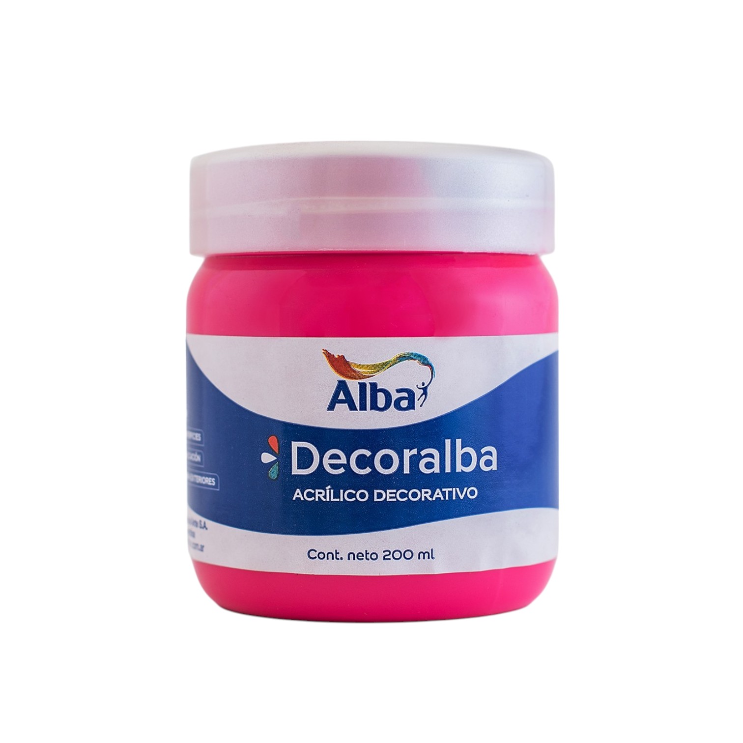 Acrilico decorativo alba 200cc magenta cromatico - 200ML - Alba Artística