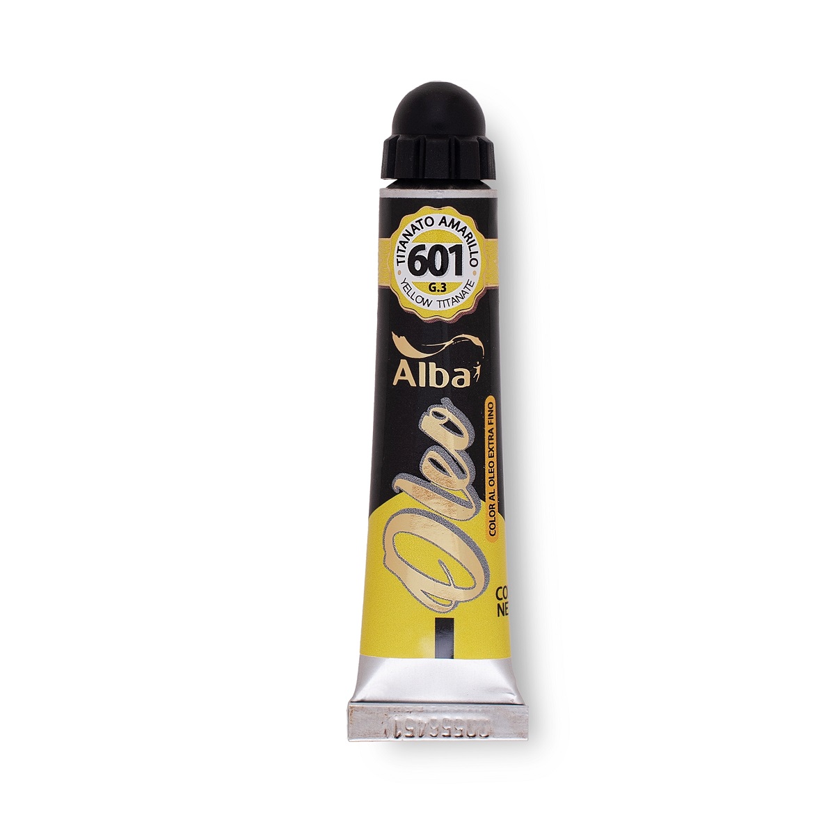 Oleo profesional alba 18 ml g3 601 titanato amarillo - 18 ML - Alba Artística