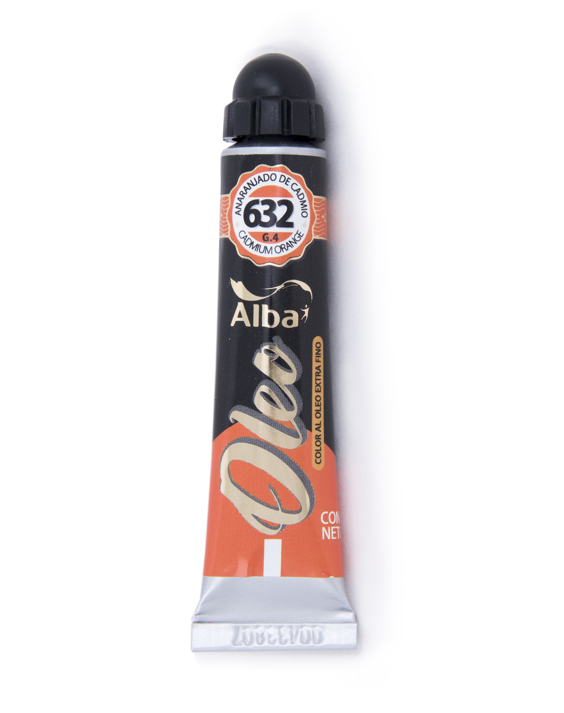 Oleo profesional alba 18 ml g4 632 anaranjado de cadmio - 18 ML - Alba Artística