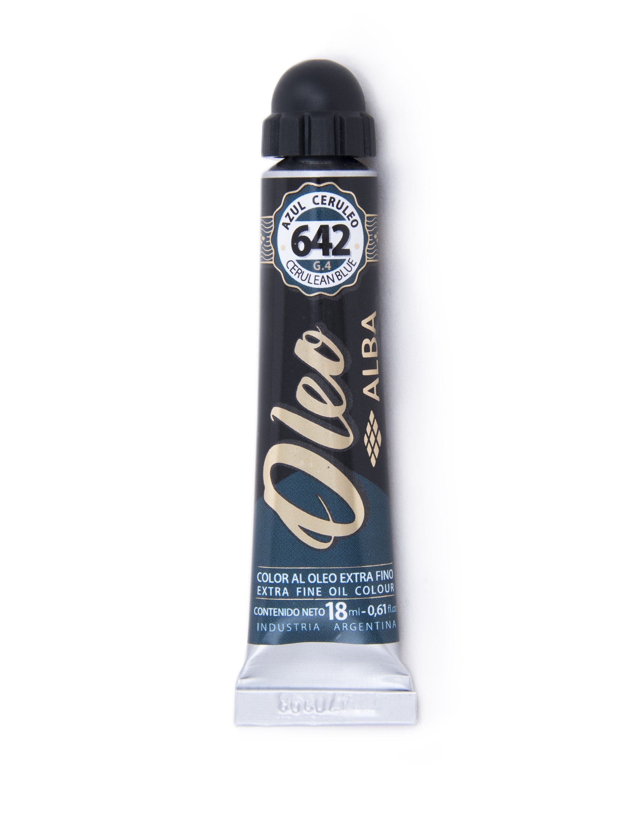 Oleo profesional alba 18 ml g4 642 azul ceruleo - 18 ML - Alba Artística