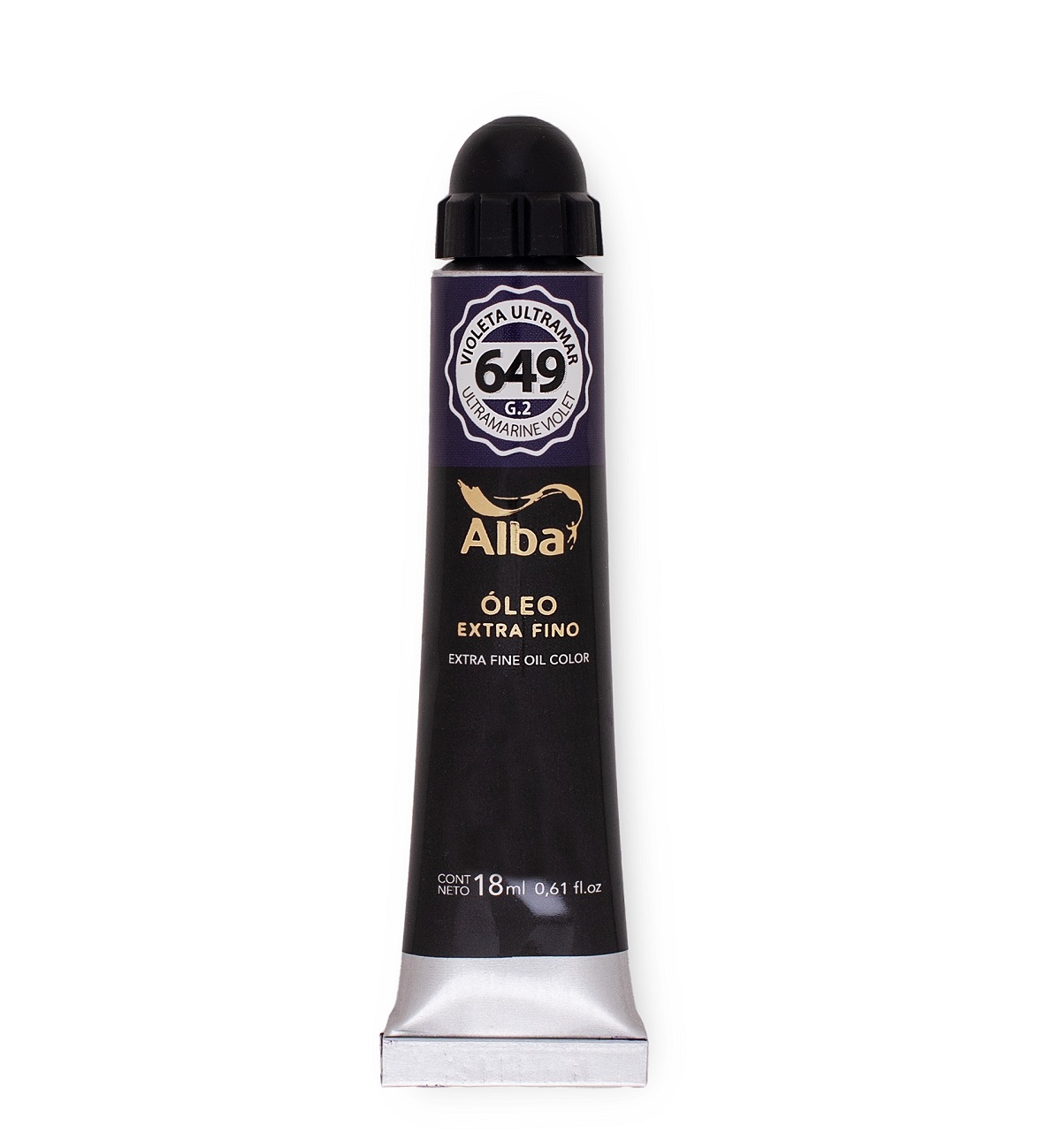 Oleo profesional alba 18 ml g2 649 violeta ultramar - 18 ML - Alba Artística