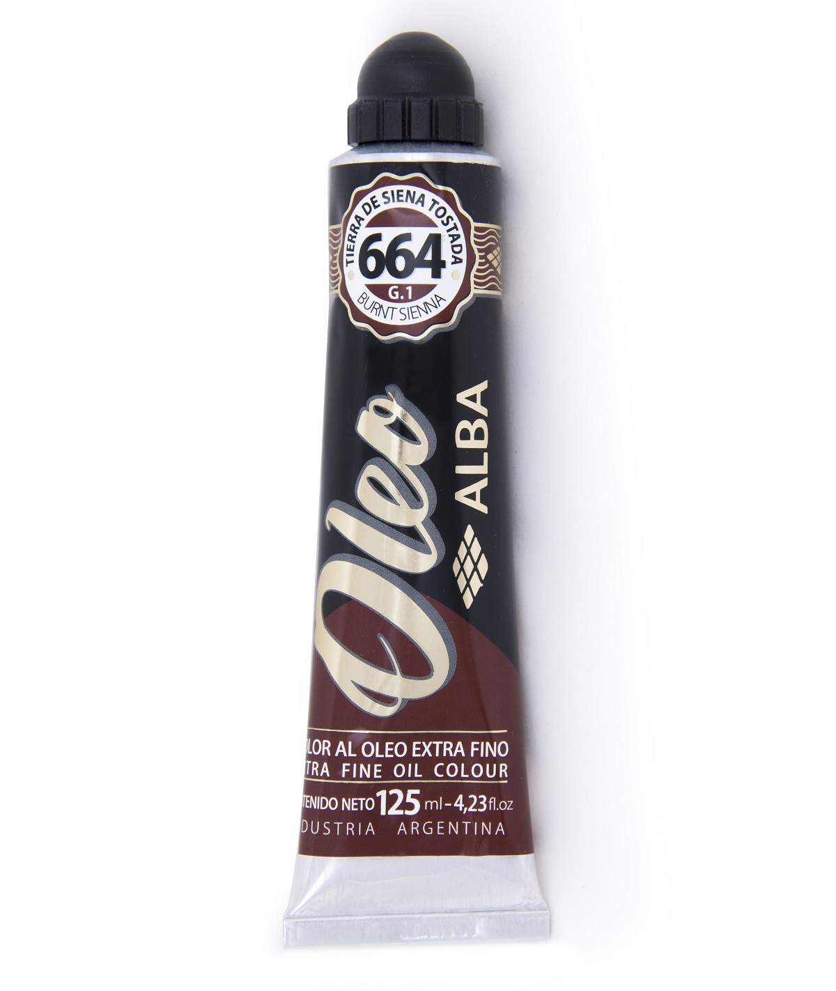 Oleo profesional alba 125 ml g1 664 tierra siena tostada - 125 ML - Alba Artística