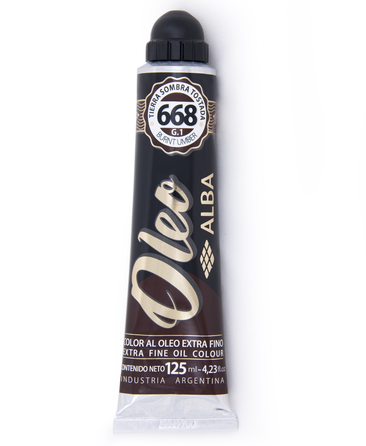 Oleo profesional alba 125 ml g1 668 tierra sombra tostada - 125 ML - Alba Artística