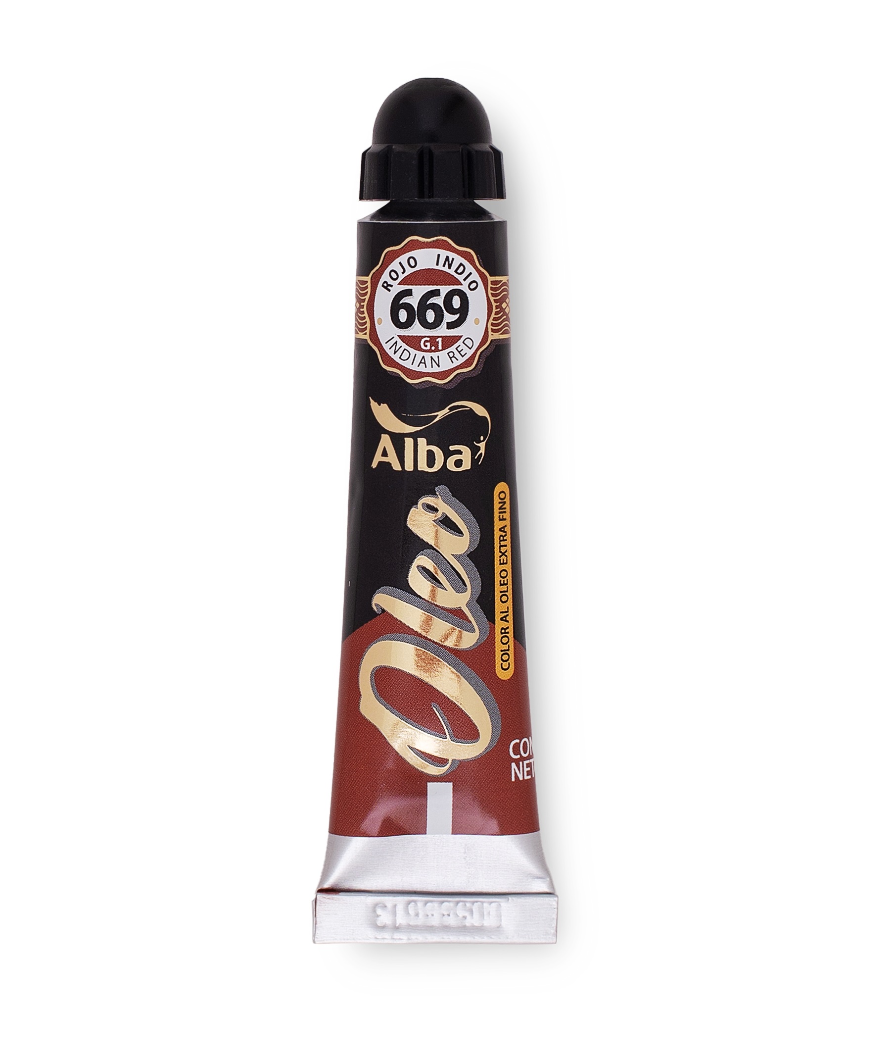 Oleo profesional alba 18 ml g1 669 rojo indio - 18 ML - Alba Artística