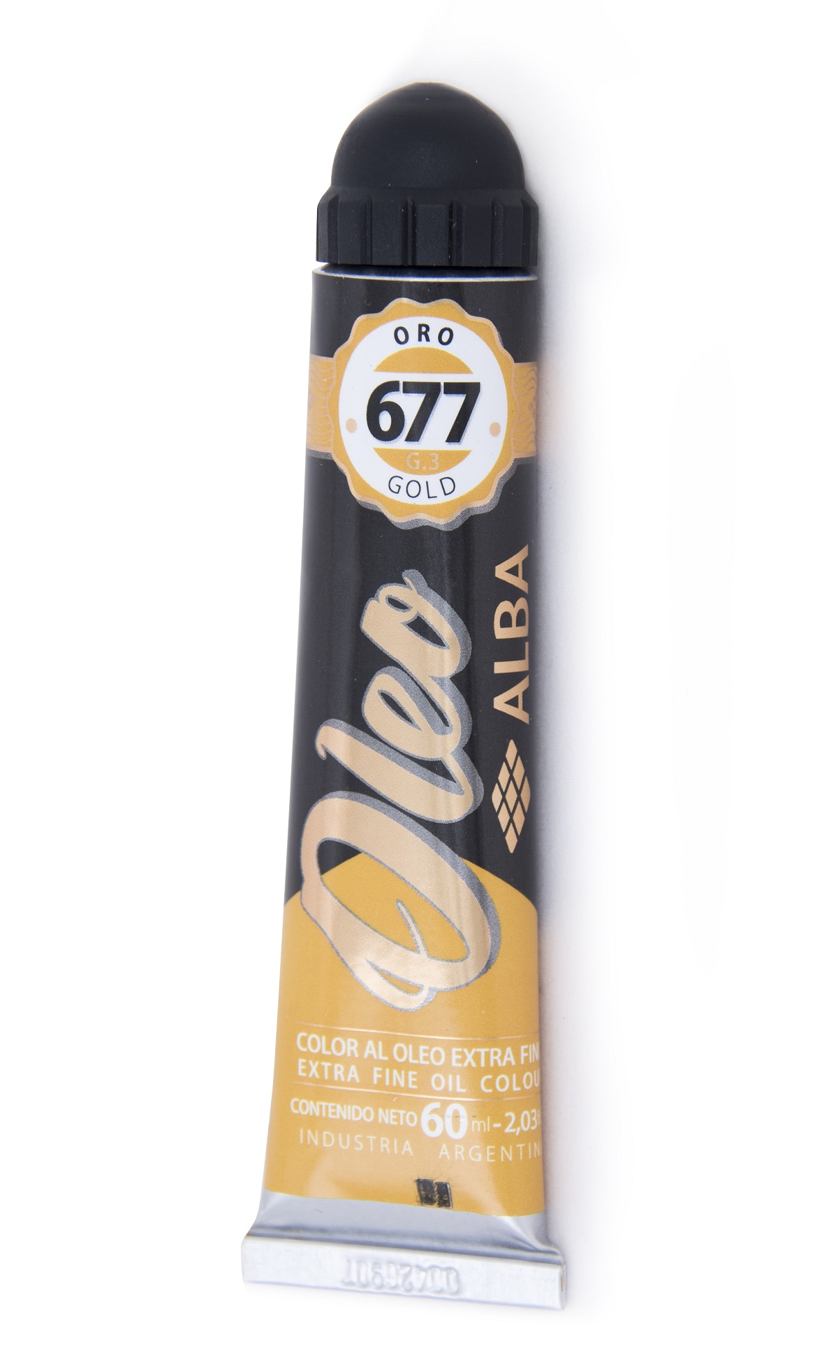 Oleo profesional alba 60 ml g3 677 oro - 60 ML - Alba Artística