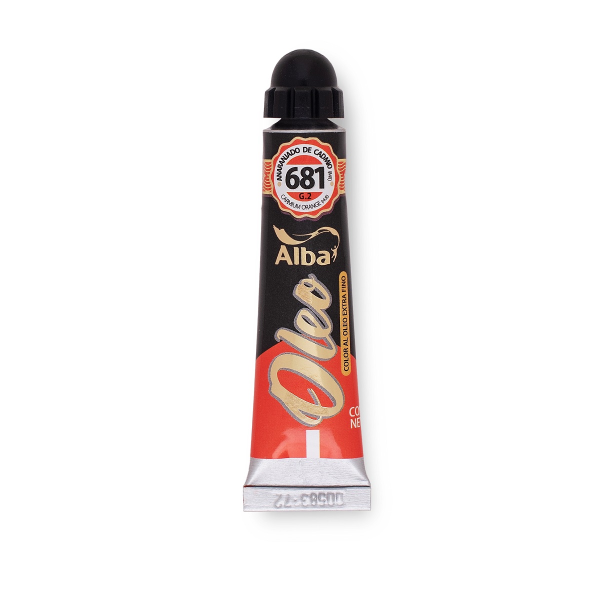 Oleo profesional alba 18 ml g2 681 anaranjado de cadmio imit - 18 ML - Alba Artística