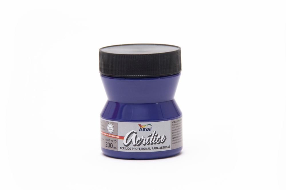 Acrilico prof alba 200ml g2 violeta dioxazina - 200ML - Alba Artística