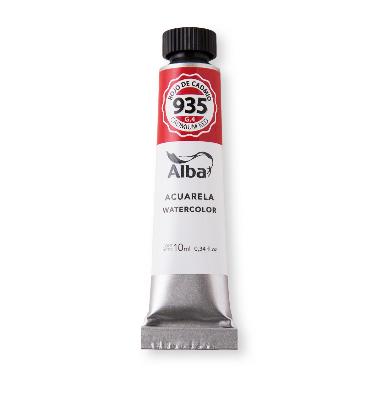 Acuarela profesional alba g4 10ml 935 rojo de cadmio - PROFESIONALES - Alba Artística