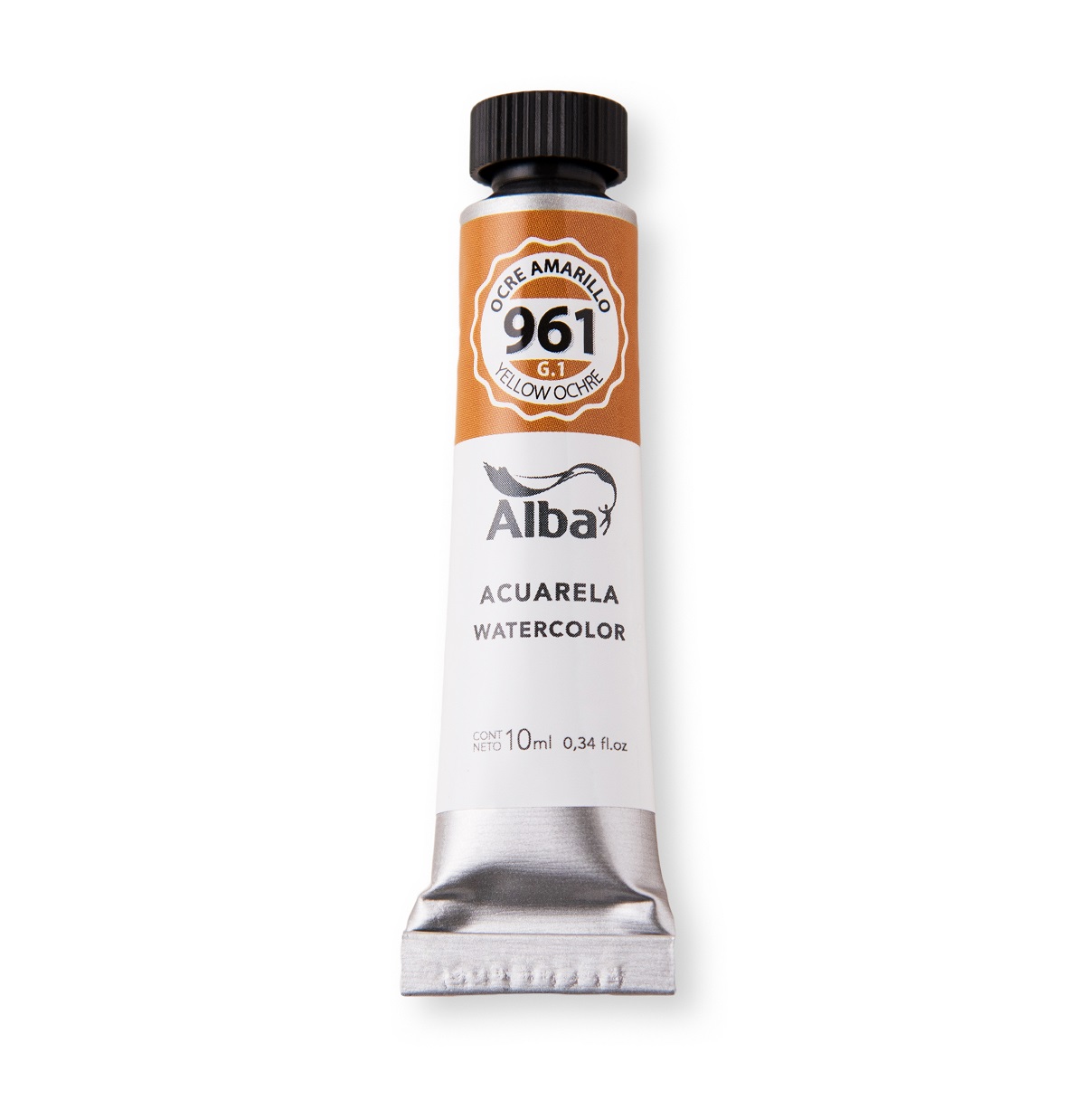Acuarela profesional alba g1 10ml 961 ocre amarillo - PROFESIONALES - Alba Artística