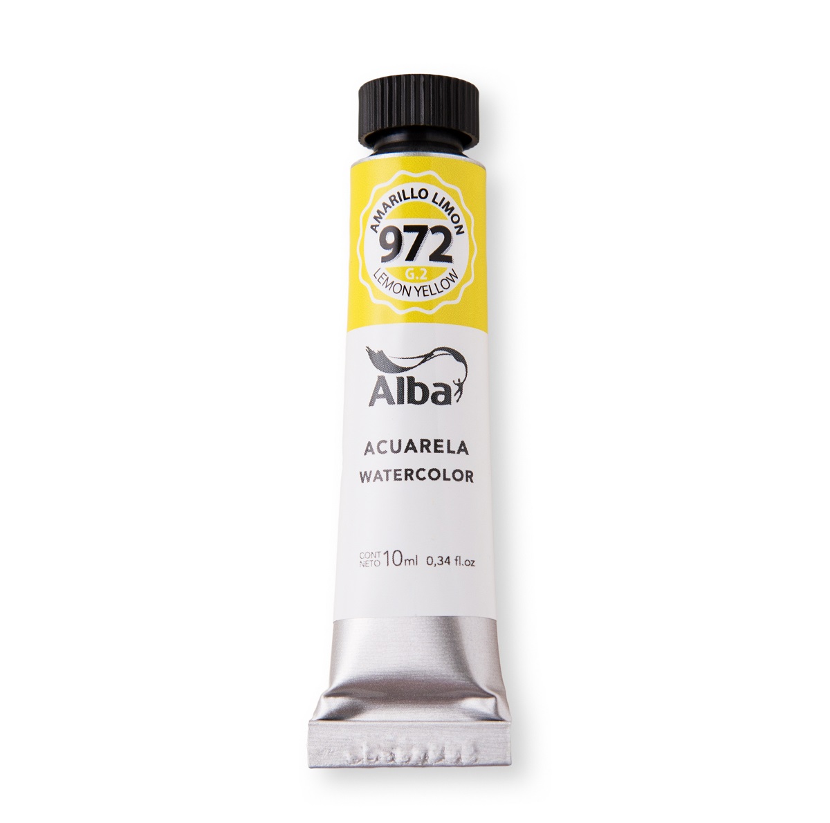 Acuarela profesional alba g2 10ml 972 amarillo limon - PROFESIONALES - Alba Artística