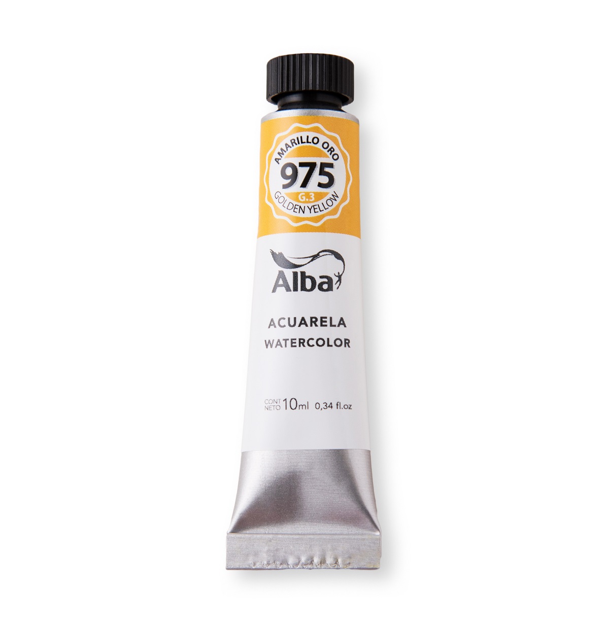 Acuarela profesional alba g3 10ml 975 amarillo oro - PROFESIONALES - Alba Artística