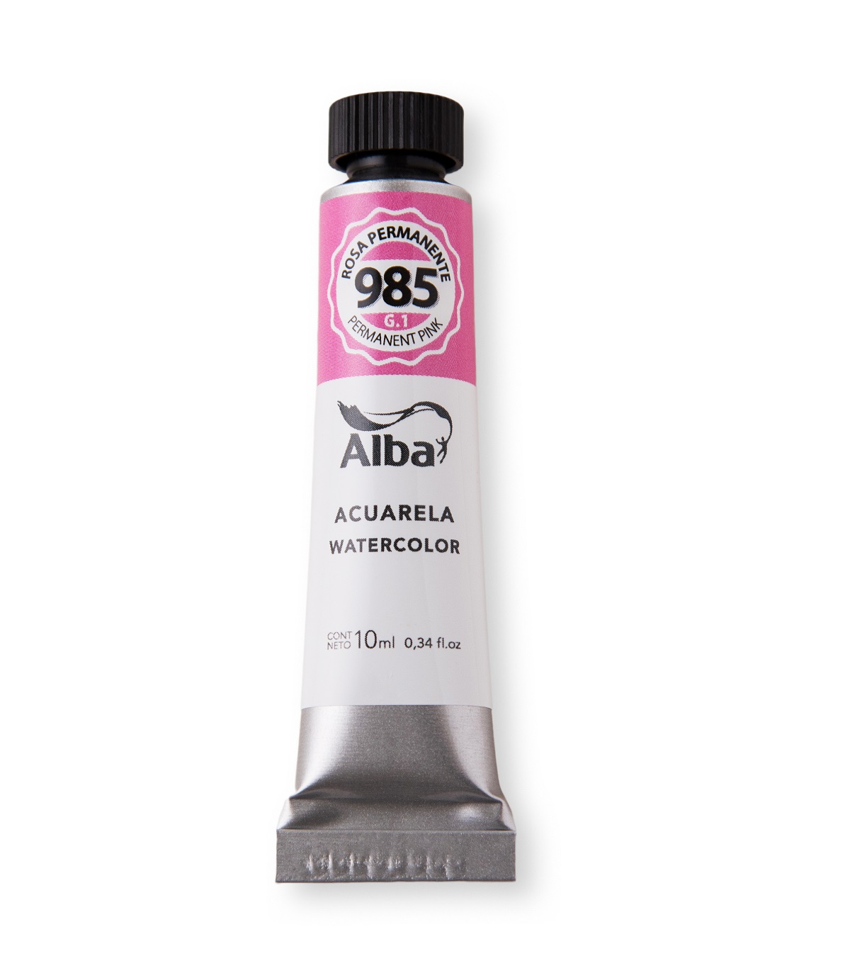 Acuarela profesional alba g1 10ml 985 rosa permanente  - PROFESIONALES - Alba Artística
