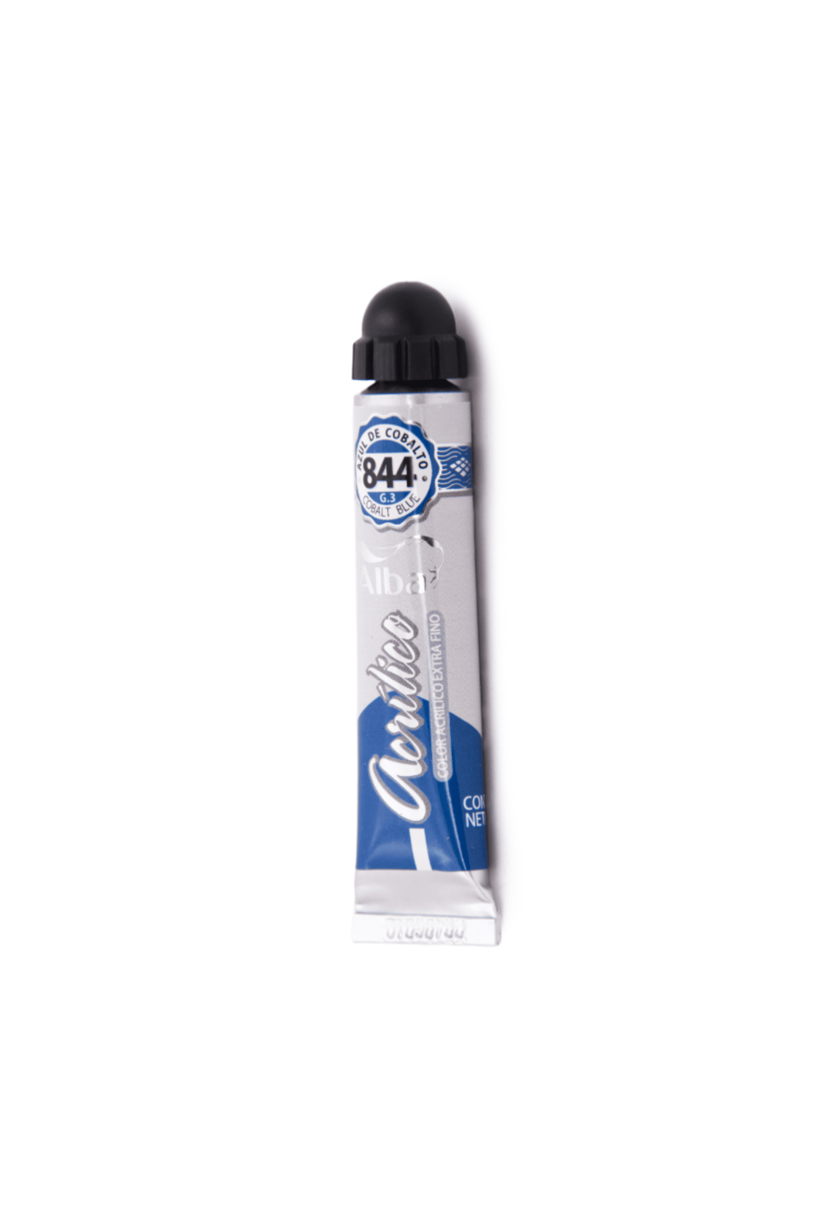 Acrilico profesional alba g3 844 azul de cobalto 18ml - 18ML - Alba Artística