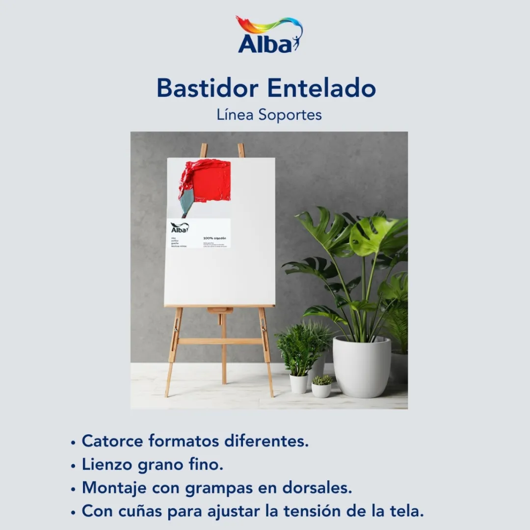 BASTIDOR ALBA 30 X 40 - Vista 2