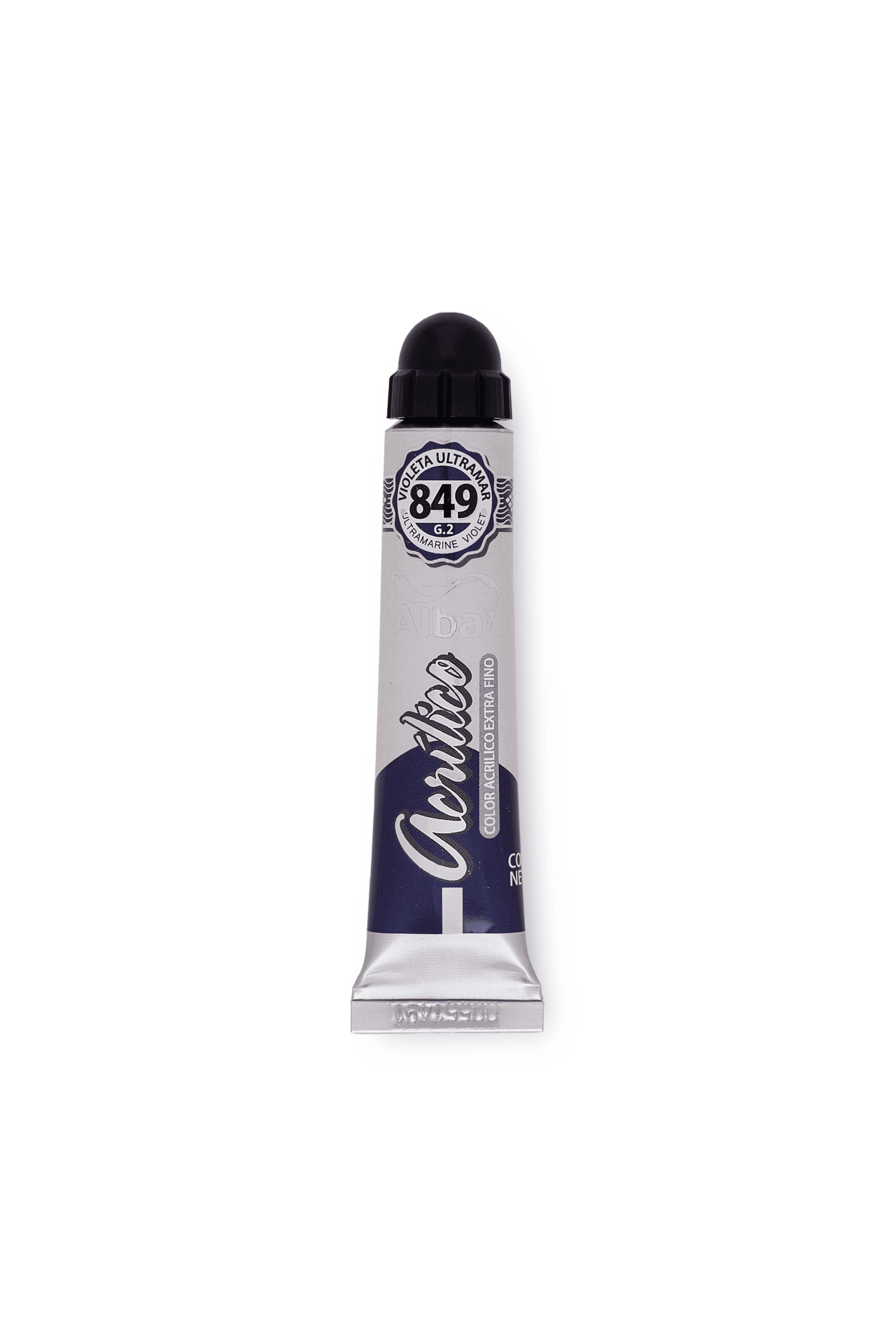 Acrilico profesional alba g2 849 violeta ultramar 18ml - 18ML - Alba Artística