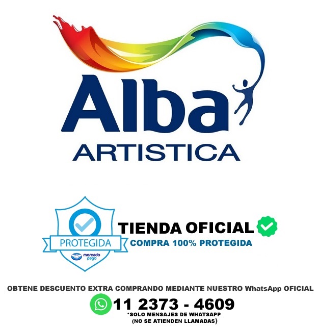 ACRILICO PROFESIONAL ALBA G1 858 VERDE FTALO 60ML - Vista 3